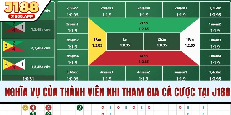 Nghĩa vụ của mọi thành viên khi tham gia cá cược